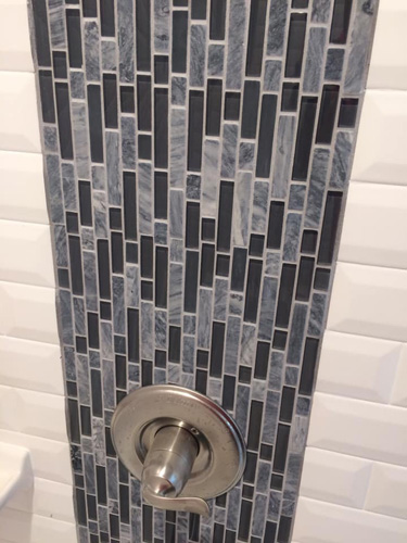 Remodeled Shower Tile