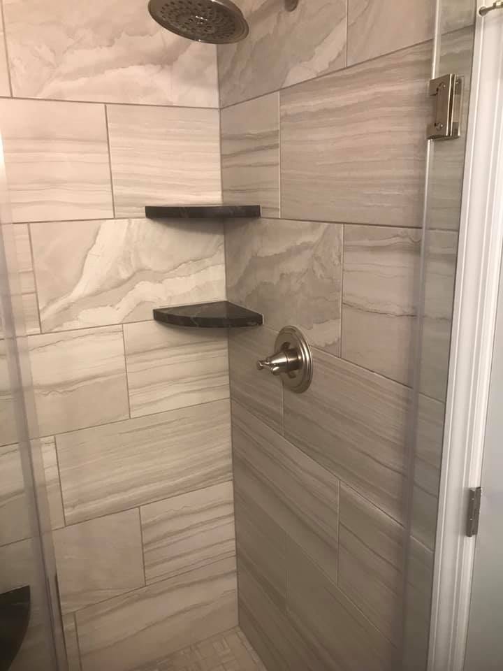 Remodeled Bathroom Shower